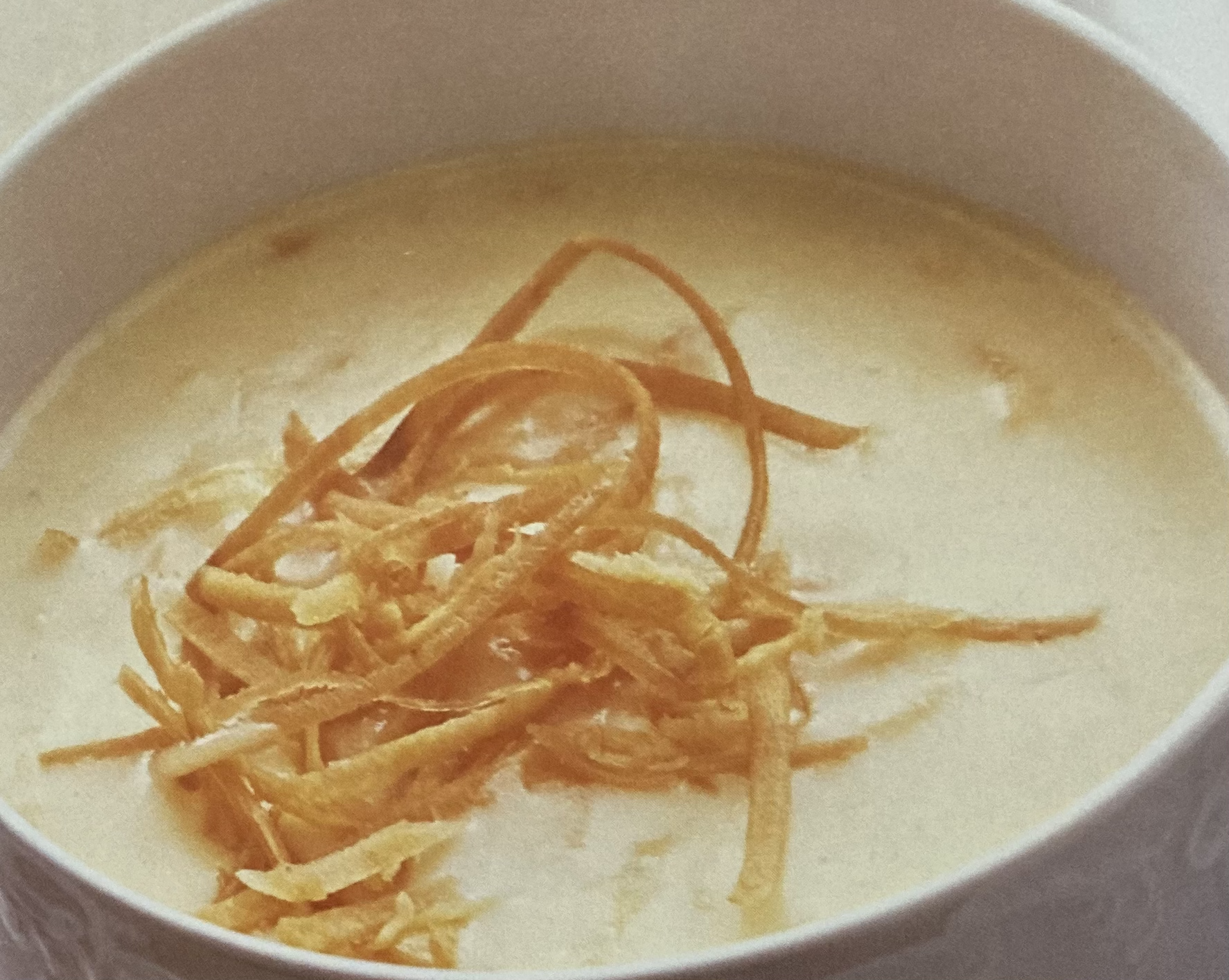 Golden Cheese Soup